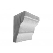 Консоль балка декоративная рустик EQ 035 classic белая 19х13